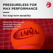 Sports Pressureless Tennis Balls Box, Bulk Tennis Balls, Premium Tennis Accessories, 18, 36, 48, 75 Sizes, Tennis Practice,