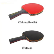 6 Star Table Tennis Racket 2PCS Professional Ping Pong Racket Set Pimples-in Rubber Hight Quality Blade Bat Paddle with Bag