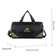 Waterproof Nylon Gym Bags Outdoor Yoga Sports Training Handbag Men Women Fitness Travel Storage Crossbody Sport Bags