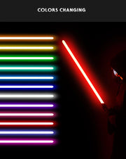 TXQSABER Replica Lightsaber Ronin Heavy Dueling Light Sword Matal Handle Colors Changing Smooth Swing Lasersword Toys for Adult