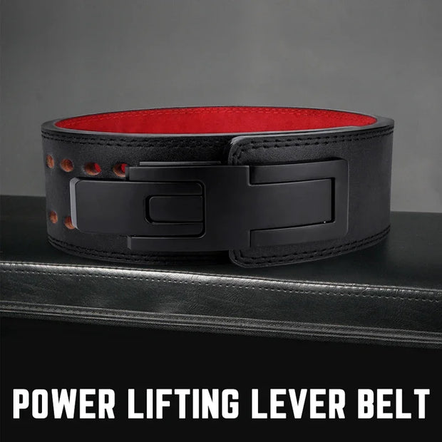 Weightlifting Leather Wide Belt Fitness Gear Powerlifting Belty Gym Barbell Squat Deadlift Strength Waist Protective Lever Belt