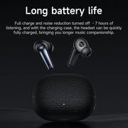 HOCO EQ23 Plus TWS Earphone Bluetooth 5.4 Noise Canceling  Headset Mic ENC HD Call Earbuds For iPhone 16 Pro Max Xiaomi Huawei