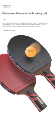 Table Tennis Racket Professional Single Racket 7-star 9-star Carbon Competition High Bounce Table Tennis Racket Ping Pong Paddle