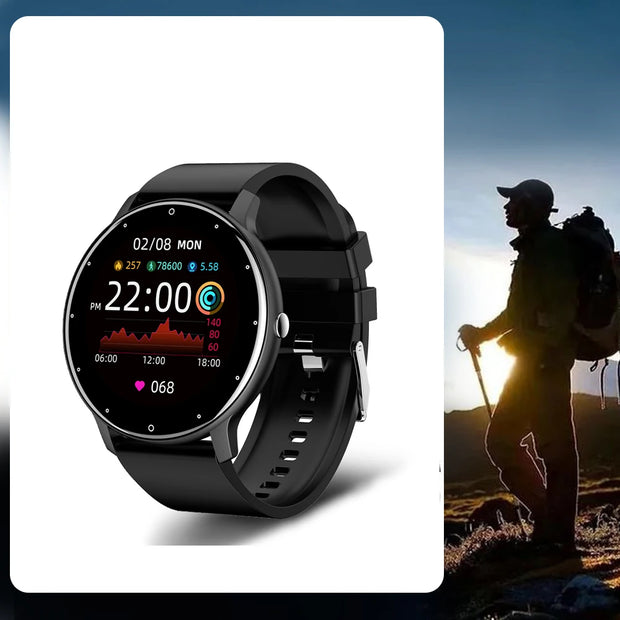 2024 New Smart Watch Men Full Touch Screen Sport Fitness Watch IP67 Waterproof Bluetooth For Android ios smartwatch Men+box