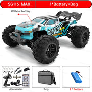 Teeggi 16101 /16102 PRO 1:16 70KM/H High Speed Drift Racing  SG116 MAX 4WD RC Car Off Road Car Monster Truck Toys For Kid Gift