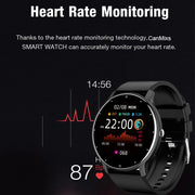 Men Smart Watch Full Touch Screen Digital Fitness Tracker IP68 Waterproof Sports Smartwatch for Women Xiaomi Huawei Phones 2023