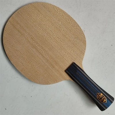 High Quality 5 Wood+2 Alc Table Tennis Racket Handmade 7-layer VIS Fan Alc Engraved Structure Base Plate