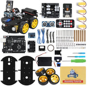 ELEGOO UNO R3 Project Smart Robot Car Kit V4, Intelligent and Educational Toy Car Robotic Kit for Arduino Learner DIY Kit