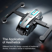 S188 Drone GPS Return 4K 8K HD Three Camera 5G WiFi FPV 360° Laser Obstacle Avoidance Brushless Motor RC Quadcopter Dron RC Toys