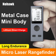 30M/50M Mini Smart Laser Distance Meter Measure Infrared Rangefinder USB Rechargeable Portable Handheld Laser Range Finder Tools