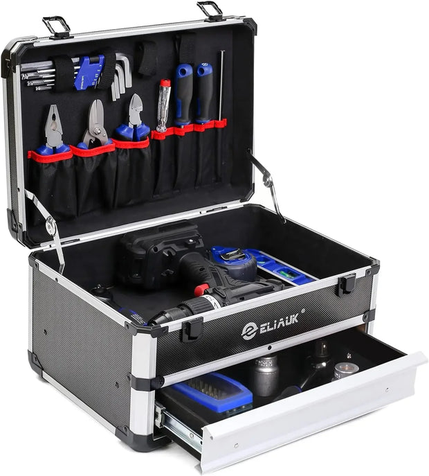 Portable Tool Box Portable Tool Box with Drawer Tool Storage Box Organizer