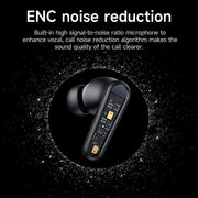 HOCO EQ23 Plus TWS Earphone Bluetooth 5.4 Noise Canceling  Headset Mic ENC HD Call Earbuds For iPhone 16 Pro Max Xiaomi Huawei