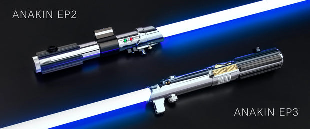 Anakin Lightsaber Proffie 2.2 Soundboard Smooth Swing Metal Handle With LED Strip Blade SD Card Skywalker Replica Cosplay Toys