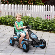 Kart Ride-on Toy with Ergonomic Comfort, Pedal Car with Tough, Wear-Resistant Tread,  Kids Car