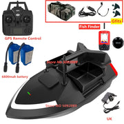 Smart 40 Points GPS Fishing Bait Boat GPS Auto Return RC Nesting Boat 2KG Loading 500M Distance Fixed Speed Cruise Bait Boat Toy