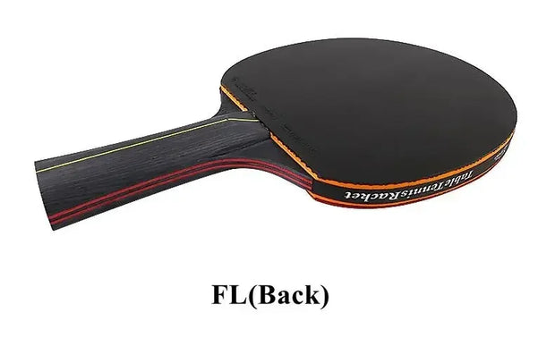 2PCS Professional 6 Star Table Tennis Racket Ping Pong Racket Set Pimples-in Rubber Hight Quality Blade Bat Paddle with Bag