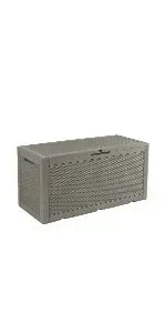 XXL 230 Gallon Large Outdoor Storage Deck Box for Patio Furniture, Outdoor Cushions, Garden Tools and Sports/Pools Equi