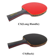 2PCS Professional 6 Star Table Tennis Racket Ping Pong Racket Set Pimples-in Rubber Hight Quality Blade Bat Paddle with Bag