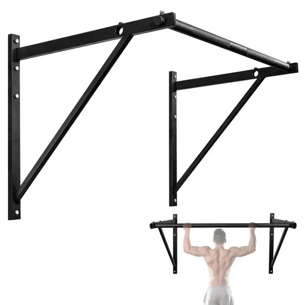 Heavy duty wall mounted pull up bar-Multi-grip ceiling strength/joist mount/chin-up bar for home gym portable