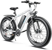 Electric Bike 26" x 4.0 Fat Tire Electric Bike with Peak 1000W , 25MPH , 48V 13AH Removable Lithium-ion Battery Up to 60 Miles