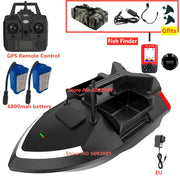 Smart 40 Points GPS Fishing Bait Boat GPS Auto Return RC Nesting Boat 2KG Loading 500M Distance Fixed Speed Cruise Bait Boat Toy