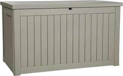 XXL 230 Gallon Large Outdoor Storage Deck Box for Patio Furniture, Outdoor Cushions, Garden Tools and Sports/Pools Equi