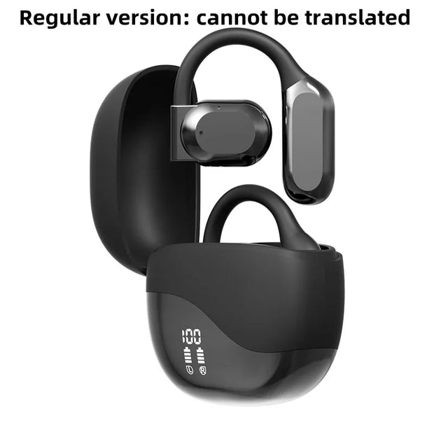 Open Translation Bluetooth Earphones 5.3 Hanging Ear Comfortable Intelligent Touch Noise Reduction Anti Sweat Bluetooth Earphone