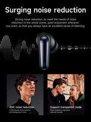 HOCO EQ23 Plus TWS Earphone Bluetooth 5.4 Noise Canceling  Headset Mic ENC HD Call Earbuds For iPhone 16 Pro Max Xiaomi Huawei