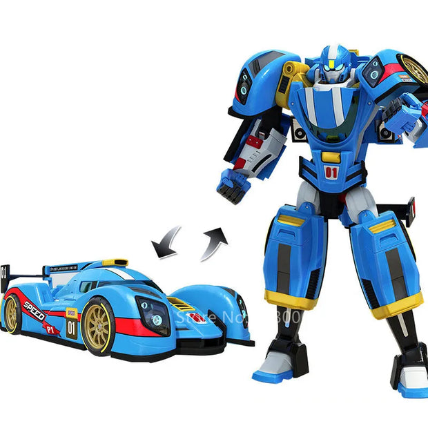 Galaxy Detectives Tobot Transformation Car to Robot Toy Korea Cartoon Brothers Anime Tobot Deformation Tank Car Toys Gift