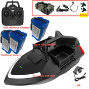 Smart 40 Points GPS Fishing Bait Boat GPS Auto Return RC Nesting Boat 2KG Loading 500M Distance Fixed Speed Cruise Bait Boat Toy