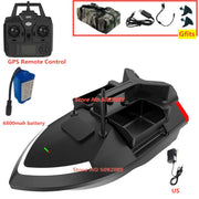 Smart 40 Points GPS Fishing Bait Boat GPS Auto Return RC Nesting Boat 2KG Loading 500M Distance Fixed Speed Cruise Bait Boat Toy