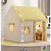 Child Small House Folding Playtent Kid Toy Tent Princess Girl Castle Play House Baby Tent Not include light Ball Chrismas Gift