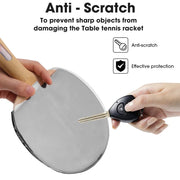 2/10Pcs Ping Pong Racket Protective Film Sticky Transparent Maintenance Cover Table Tennis Racket Rubber Protection Film Tool