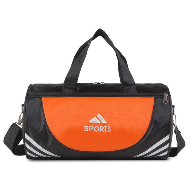 Waterproof Nylon Gym Bags Outdoor Yoga Sports Training Handbag Men Women Fitness Travel Storage Crossbody Sport Bags