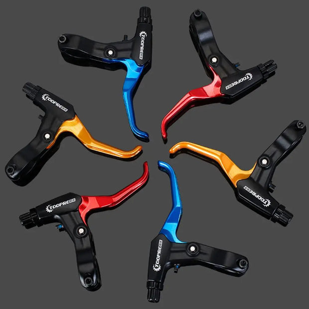 1Pair MTB Mountain Bike Cycling Brake Levers V/Disc Brake Lever Ultralight Aluminum Alloy Bicycle BMX Brake Handle