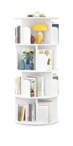 Corner Cabinet Storage with USB Ports and Outlets, Cube Toy Storage for Small Space, Wooden Cubby Bookshelf with 9 Cubes