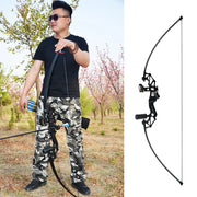 New Professional Straight Draw Bow 30-50 Lbs Powerful Hunting Archery Bow and Arrow Outdoor Hunting Shooting Outdoor Sports