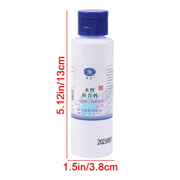 1Pc 100ML Ryukyu Blue Waterbased Glue 100ml Water Glue For Table Tennis Racket Ping Pong Accessories ITTF Approved