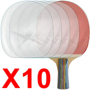 2/10Pcs Ping Pong Racket Protective Film Sticky Transparent Maintenance Cover Table Tennis Racket Rubber Protection Film Tool