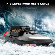 Smart 40 Points GPS Fishing Bait Boat GPS Auto Return RC Nesting Boat 2KG Loading 500M Distance Fixed Speed Cruise Bait Boat Toy