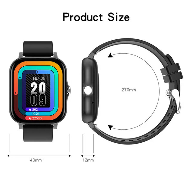 Smart Watch Women Bluetooth Call Watch Fashion Fitness Tracker Waterproof Sport Smart Clock New Ladies Men Smartwatch Woman 2023